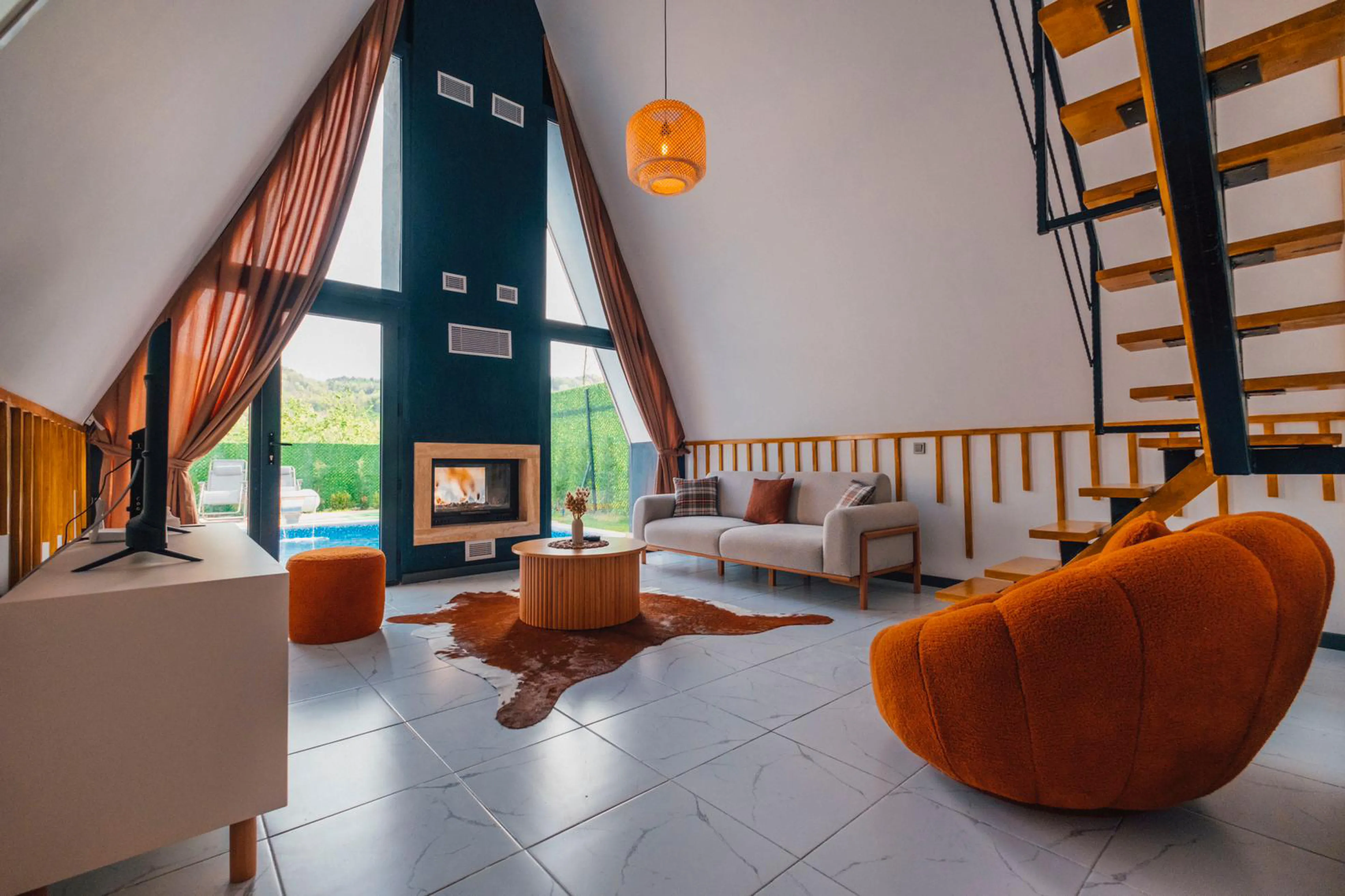 B249 Havuzlu ve Doğa İçerisinde Bungalov - 2 3